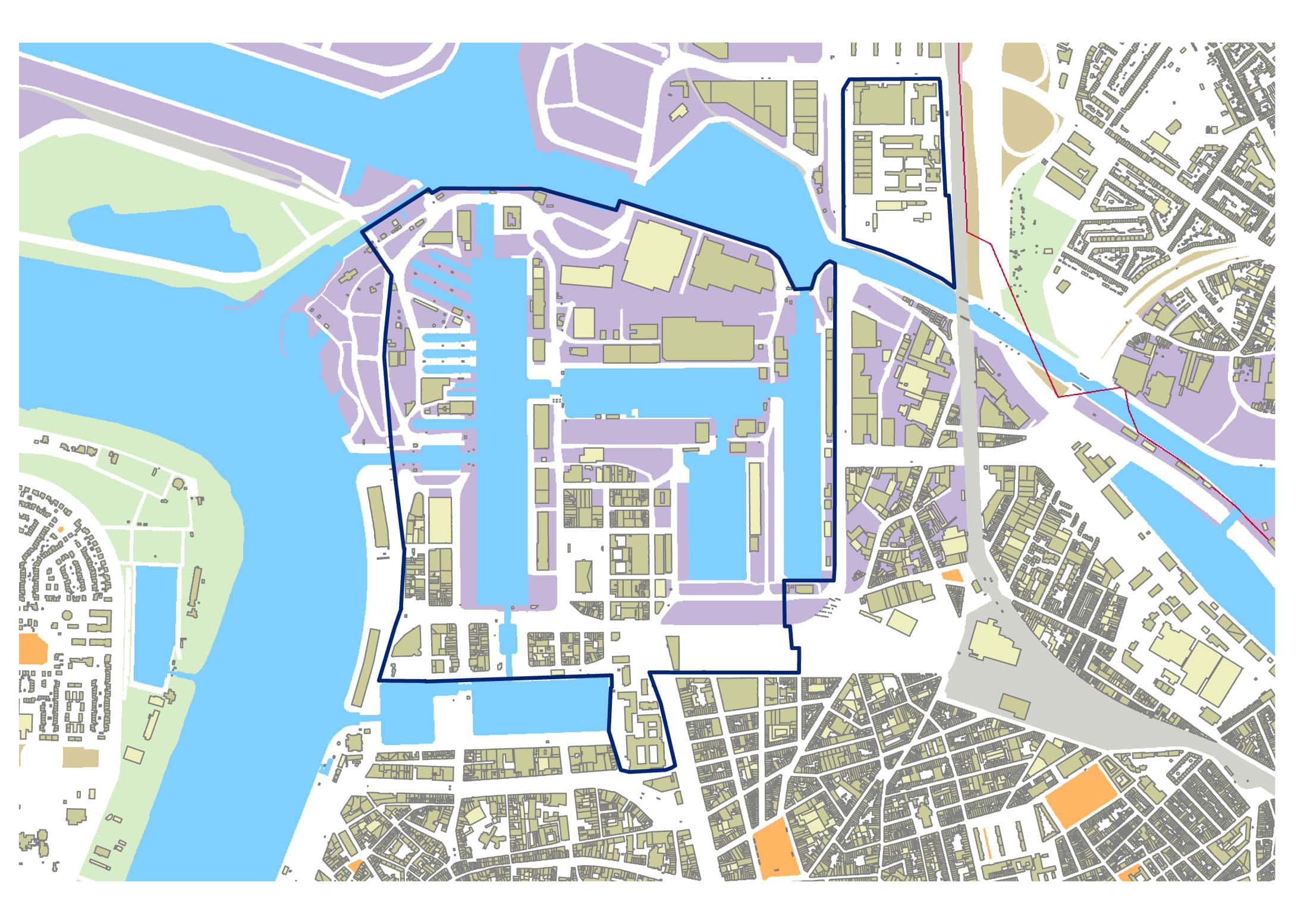 Spatial Development Of The Port Of Antwerp And Waterfront Redevelopment ...