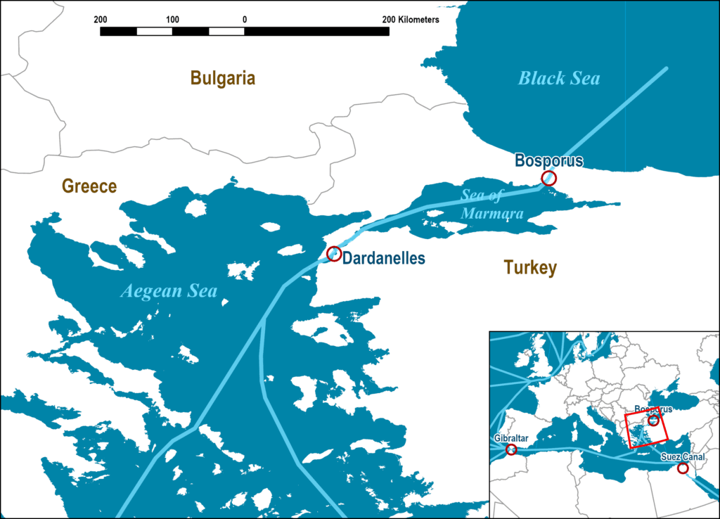 The Dardanelles And Bosporus Passages Port Economics Management